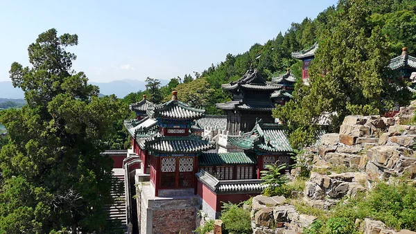 Vista Palácio Verão Pequim China — Fotografia de Stock