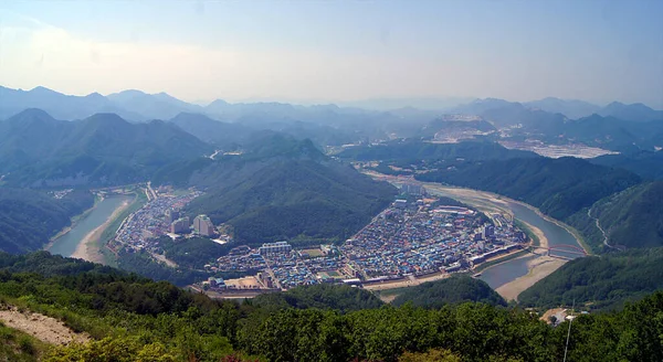 Panorama Danyang Corea Del Sur —  Fotos de Stock