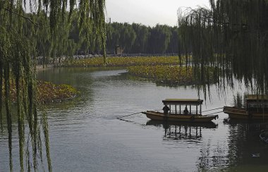 Pekin 'deki Pekin Parkı Panoraması - Çin