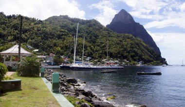 Petit Piton, Soufriere Saint Lucia - Fransa