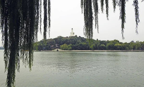 Panorama Parque Beihai Pequim China — Fotografia de Stock