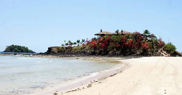 Playa Andilana Isla Nosy Madagaskar — Stok fotoğraf