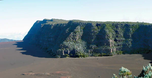 Vulcão Piton Fournaise Ilha Reunião França — Fotografia de Stock