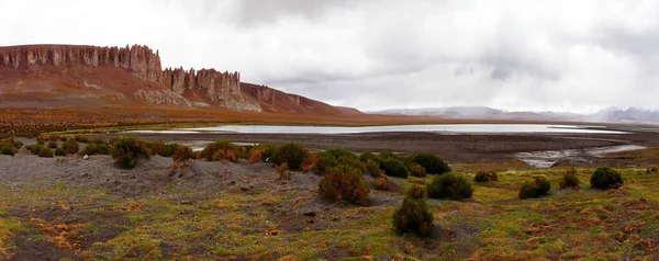 Panoramic Salar Tara Atacama Chile — Stock Photo, Image