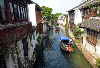 Suzhou, Zhouzhuang Jiangsu Kanalı - Çin