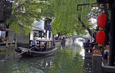 Suzhou, Zhouzhuang Jiangsu Kanalı - Çin