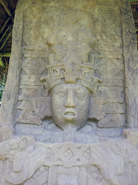 Quirigua Αρχαιολογικός Χώρος Στη Γουατεμάλα — Φωτογραφία Αρχείου