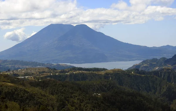 Панорамный Вид Кезальтенанго Гватемалу — стоковое фото
