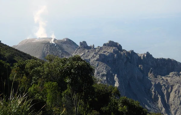 Quetzaltenango, Guatemala 'daki Santiaguito volkanı