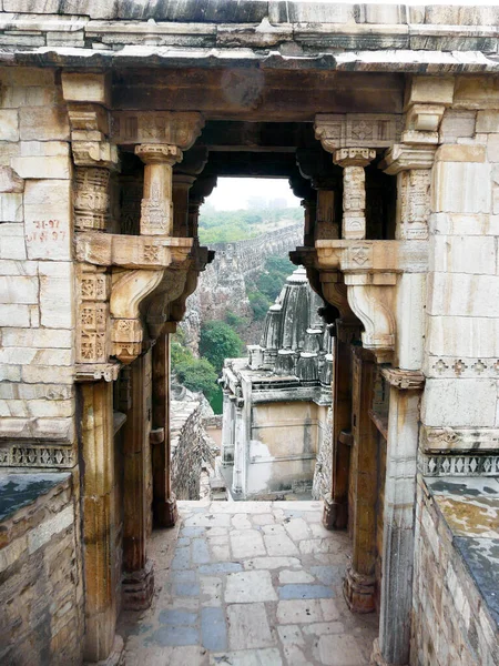 Tempel Chittogarh Fort India — Stockfoto