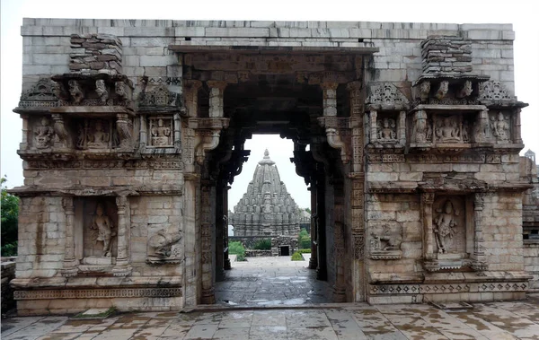 Chittogarh Kalesindeki Tapınak Hindistan — Stok fotoğraf