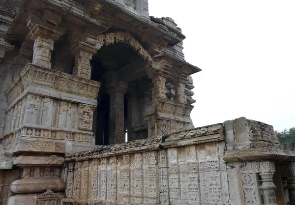 チットガート砦の寺院 インド — ストック写真