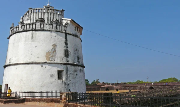 Goa Daki Aguada Kalesi Hindistan — Stok fotoğraf