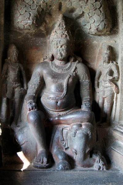 Indra Sabha Temple Ellora Caves Aurangabad India — 스톡 사진