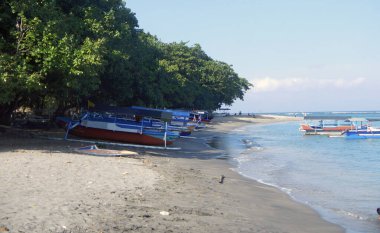 Gilis Adaları plajı, Batı Nusa Tenggara - Endonezya