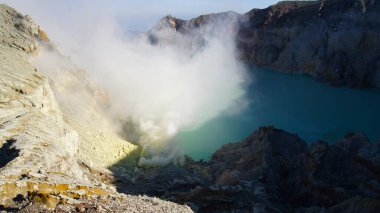 Kawah Ijen volkanı, Java Adası - Endonezya