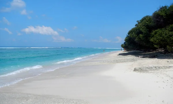 Praia Das Ilhas Gilis West Nusa Tenggara Indonésia — Fotografia de Stock