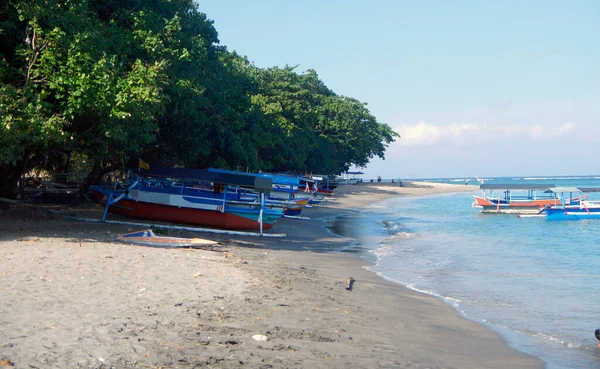 吉利斯群岛海滩 西努沙登加拉 印度尼西亚 — 图库照片