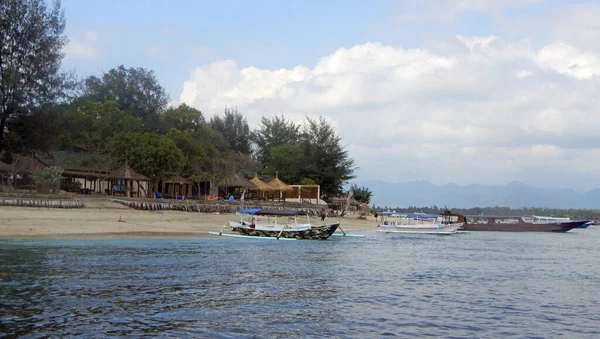 Gilis Adaları Plajı Batı Nusa Tenggara Endonezya — Stok fotoğraf
