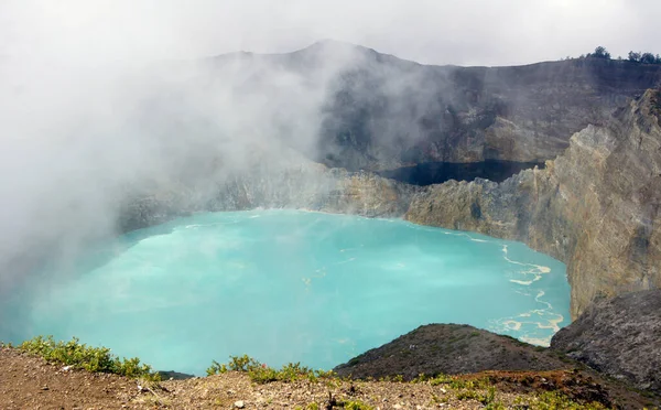 Kelimutu Vulkán Flores Sziget Indonézia — Stock Fotó