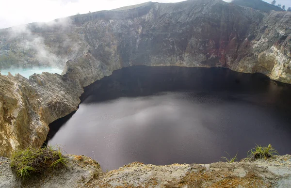 Lago Vulcanico Kelimutu Isola Flores Indonesia — Foto Stock