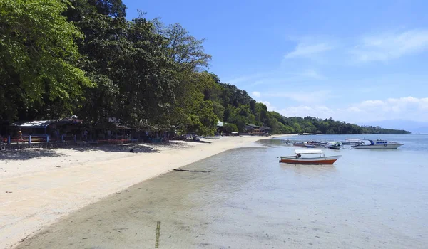 Stranden Bunaken Island Sulawesi Island Celebes Indonesien — Stockfoto