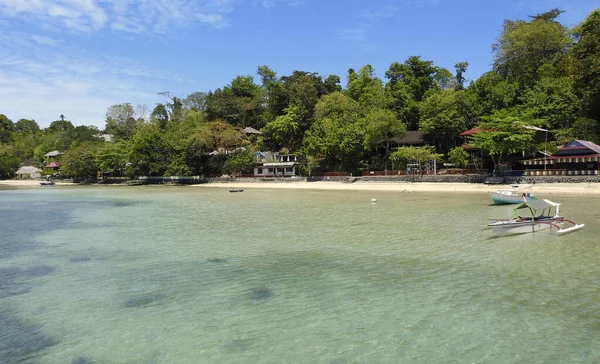 Bunaken Island Beach Insel Sulawesi Celebes Indonesien — Stockfoto