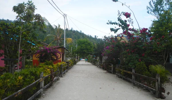Деревня Сапоркрен Остров Оггео Раджа Осат Юго Западное Папуа Индонезия — стоковое фото