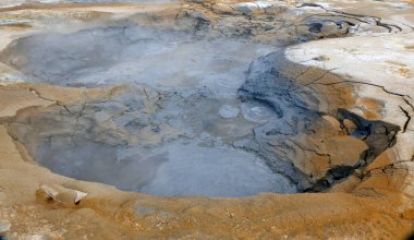 M vatn, Area, Hver Jeotermal Alanı - N mafjall - İzlanda