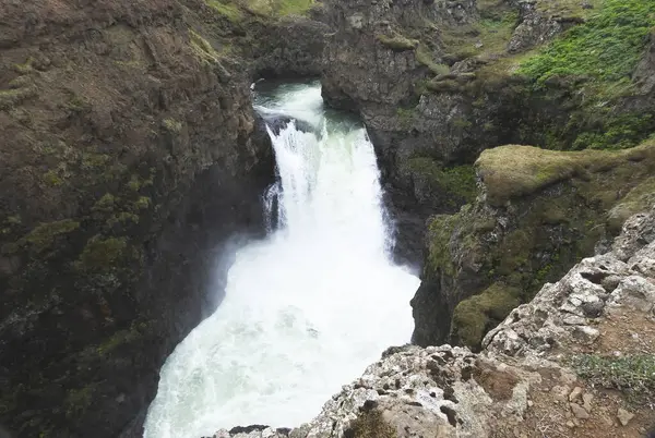 Kuls Llum River Kuls Rglj Fur Canyon Islandia —  Fotos de Stock