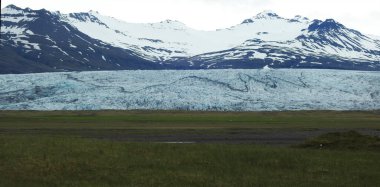 Hoffellsjokull Buzulu, Vatnajokull Ana Buzulu - İzlanda