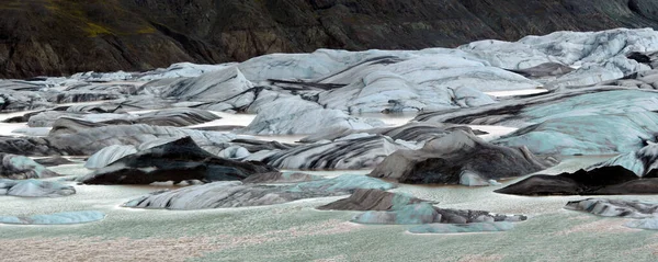 Hoffellsjokull Ledovec Vatnajokull Hlavní Ledovec Island — Stock fotografie
