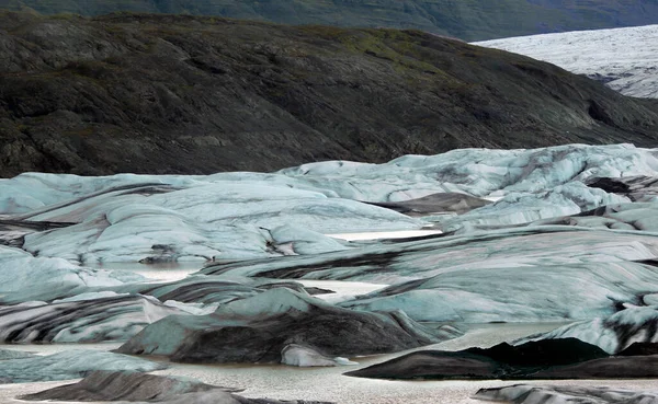 Льодовик Гоффелсхокулл Головний Льодовик Вацлав Ісландія — стокове фото