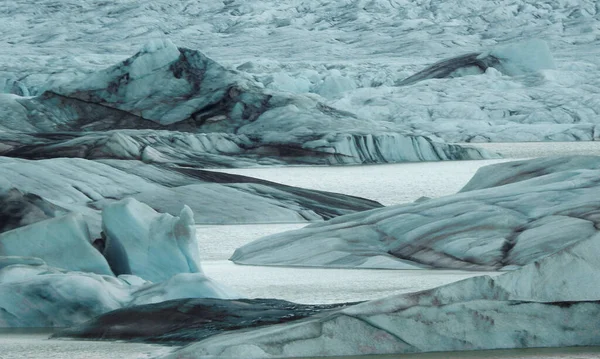 Hoffellsjokull Gletscher Vatnajokull Hauptgletscher Island — Stockfoto