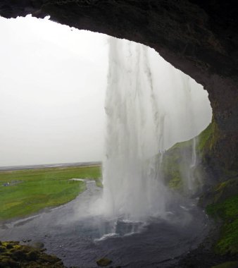 Cascada de Seljalandsfoss, R o Seljalands , Sur de la isla - Islandia