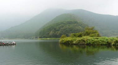 Tanuki Gölü, Fuji-Hakone-Izu Ulusal Parkı, Fujinomiya, Honshu Adası - Japonya