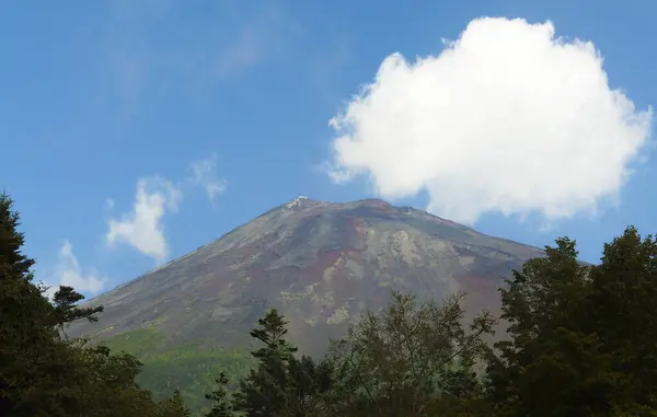 Szlak Wspinaczkowy Wulkanu Fuji Wyspa Honshu Japonia — Zdjęcie stockowe