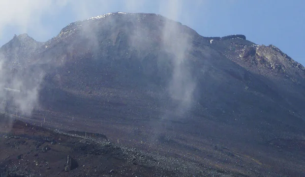 Fuji Volcano Ascent Route Honshu Island Japan — Stock Photo, Image