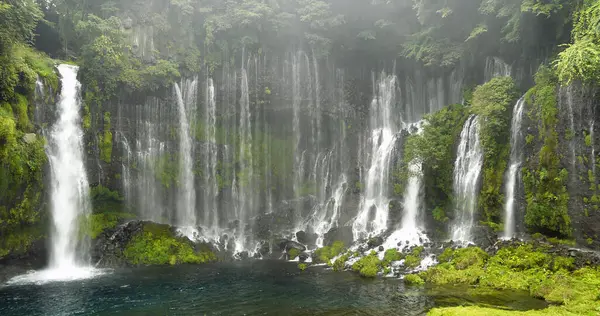 Shiraito Falls Parque Nacional Fuji Hakone Izu Fujinomiya Isla Honshu — Foto de Stock