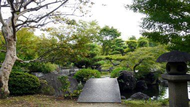 Kokoen Bahçesi, Himeji, Hy go Honshu Adası - Japonya