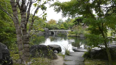 Kokoen Bahçesi, Himeji, Hy go Honshu Adası - Japonya