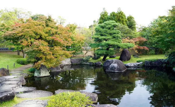 Kokoen Bahçesi Himeji Honshu Adası Japonya — Stok fotoğraf