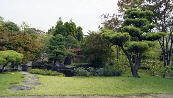 Kokoen Bahçesi Himeji Honshu Adası Japonya — Stok fotoğraf