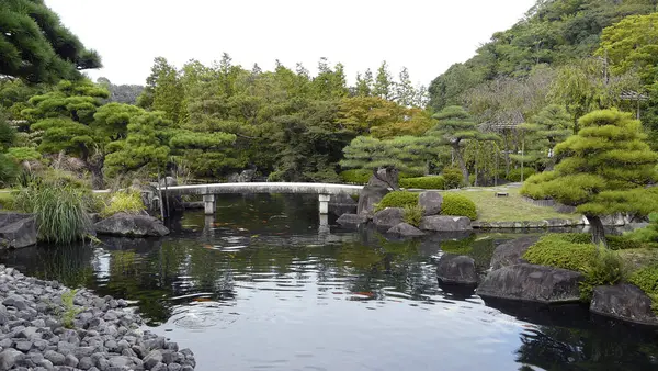 Кокоен Гарден Хімедзі Острів Хонсю Японія — стокове фото