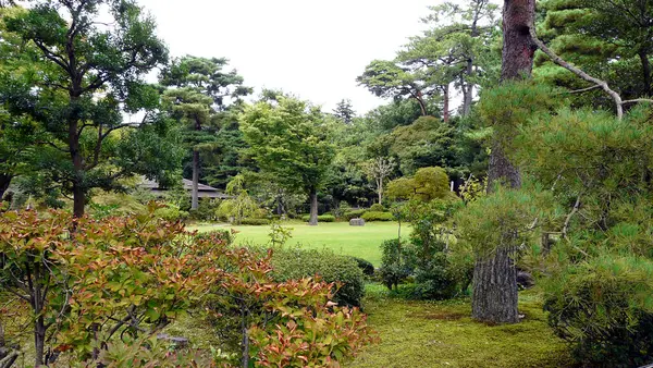 Kenrokuen Gardens Kanazawa Ishikawa Honshu Island Japón — Foto de Stock