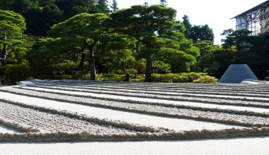 Ginjakuji Bahçesi, Kyoto Honshu Adası - Japonya