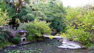 Heian Garden, Kyoto Honshu Adası - Japonya