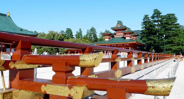 Templo Heian Isla Kyoto Honshu Japón — Foto de Stock