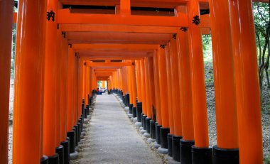 Fushimi Inari Tapınağı, Kyoto, Honshu Adası - Japonya