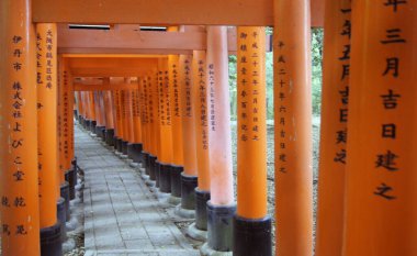 Fushimi Inari Tapınağı, Kyoto, Honshu Adası - Japonya